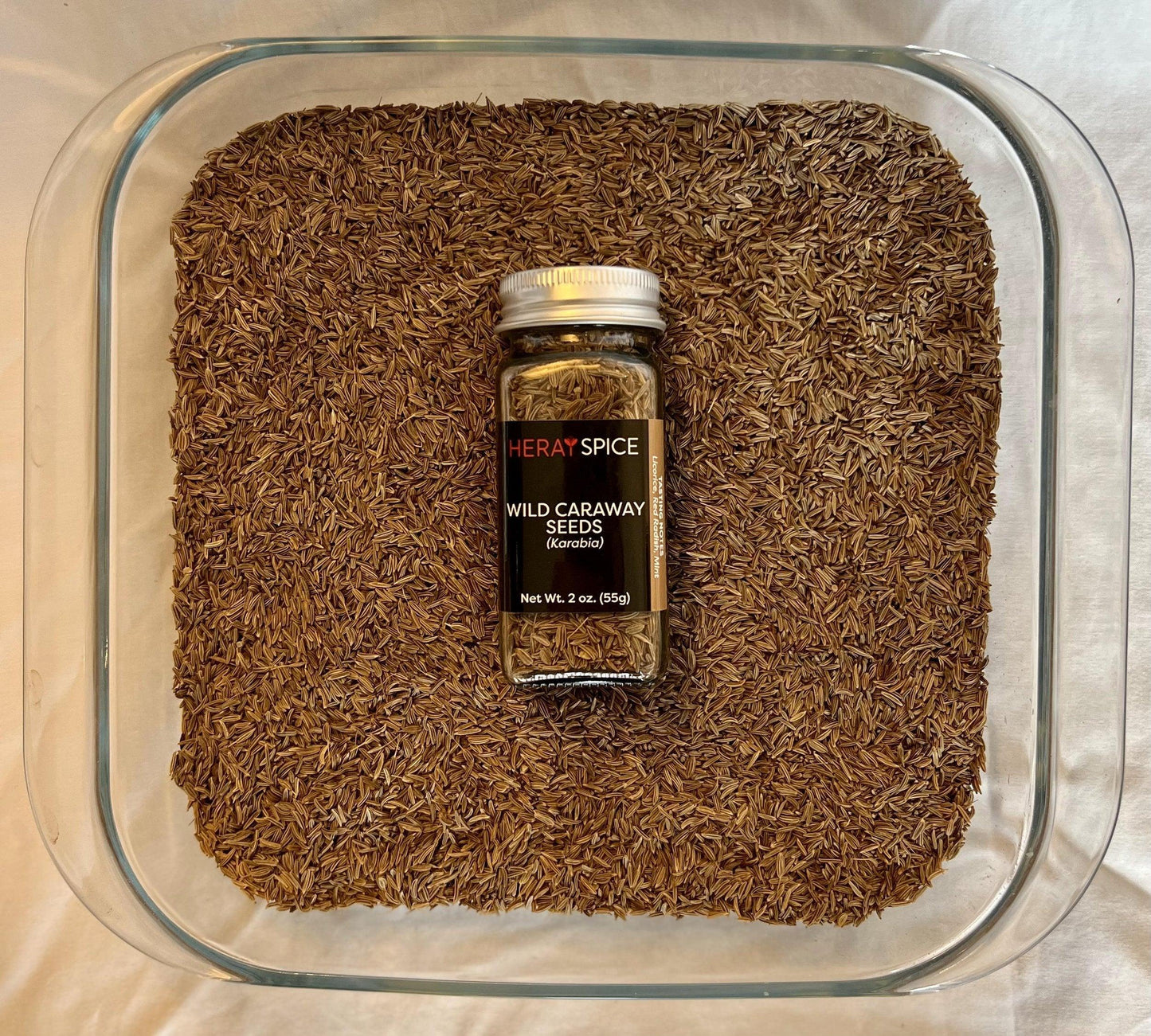 Wild Caraway Seeds 2 Oz (55 grams)