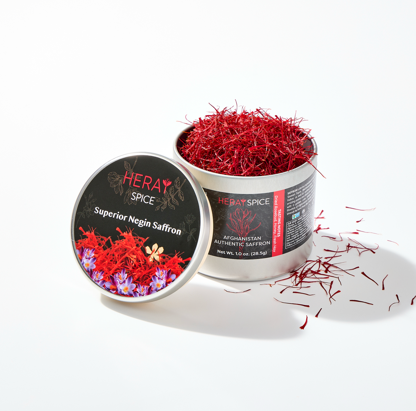 1 Oz (28.5gr) Heray Afghan Saffron Extra Class Premium Super Negin Quality