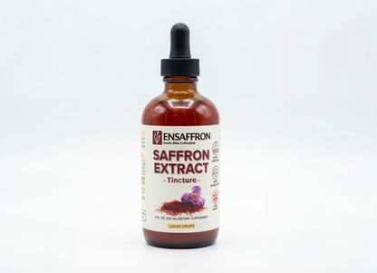 Premium Saffron Extract Tincture (Made With Pure Heray Saffron Threads)
