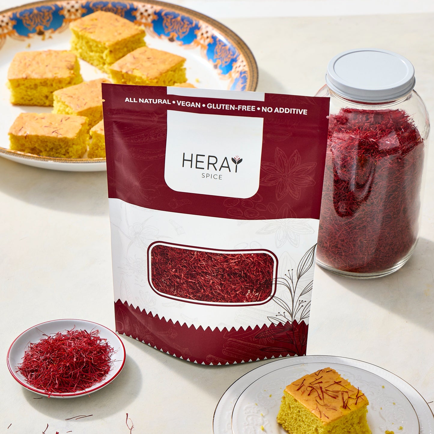 1 Oz (28.5gr) Heray Afghan Saffron Extra Class Premium Super Negin Quality