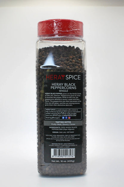 Whole Black Peppercorns