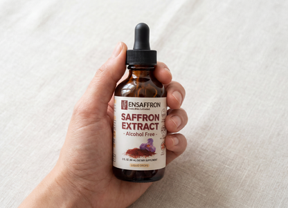Alcohol-Free Premium Saffron Extract (Made With Pure Saffron Threads)