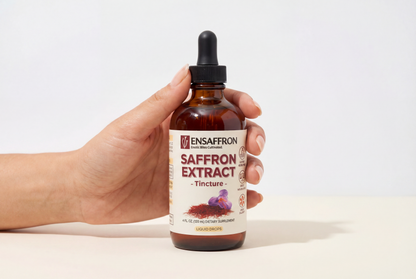Premium Saffron Extract Tincture (Made With Pure Heray Saffron Threads)