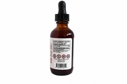 Alcohol-Free Premium Saffron Extract (Made With Pure Saffron Threads)
